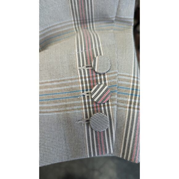 Cabi gray plaid sleuth career Blazer jacket size 8 - Picture 9 of 12